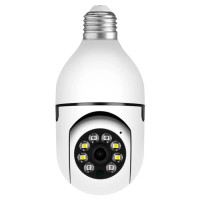 Панорамная IP WiFi камера Е27 с прожектором