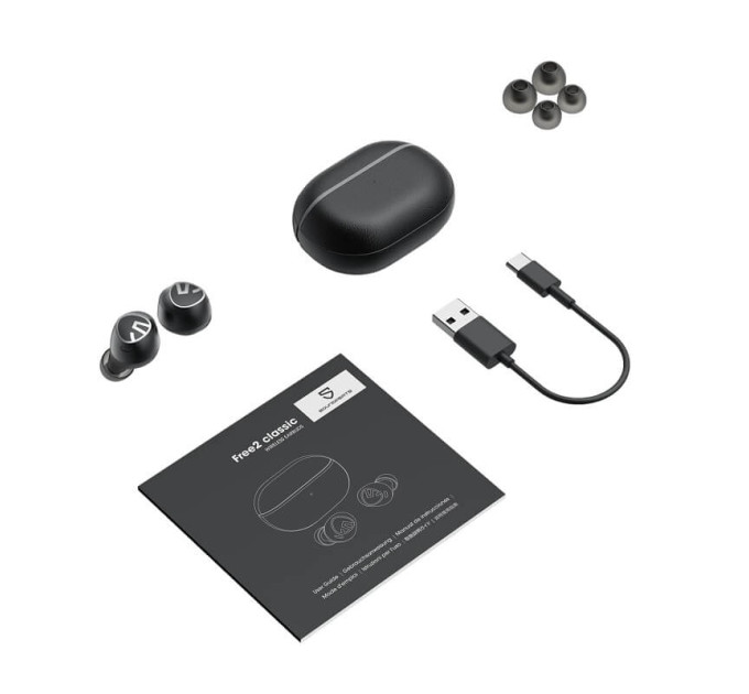 Bluetooth наушники Soundpeats Free2 Classic с автономностью до 30 часов