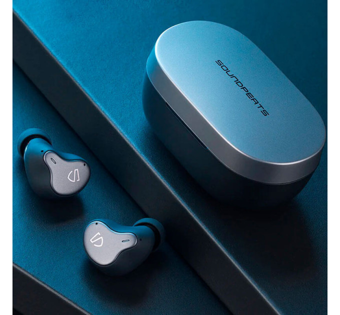 TWS-наушники Soundpeats H1 Hybrid Dual Driver True с беспроводной зарядкой