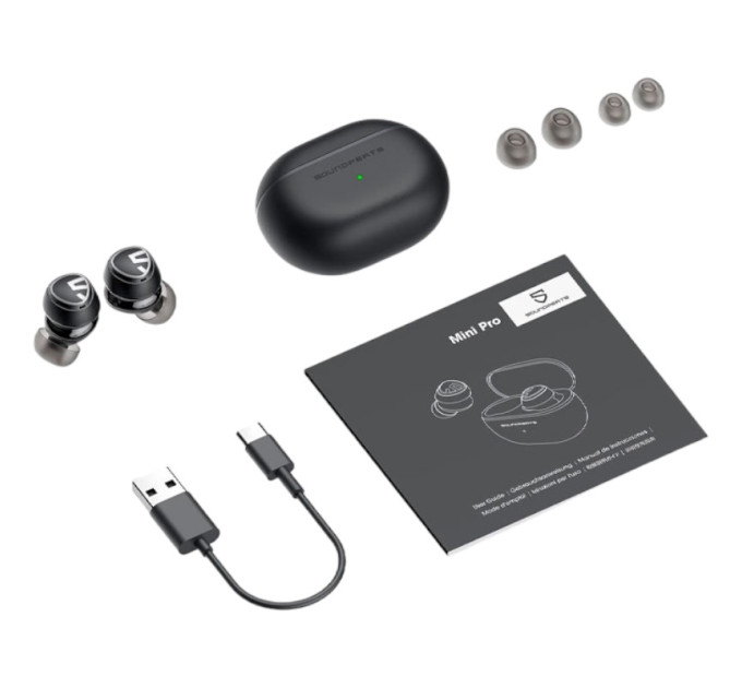 Soundpeats Mini Pro — сенсорные наушники с гибридным шумоподавлением