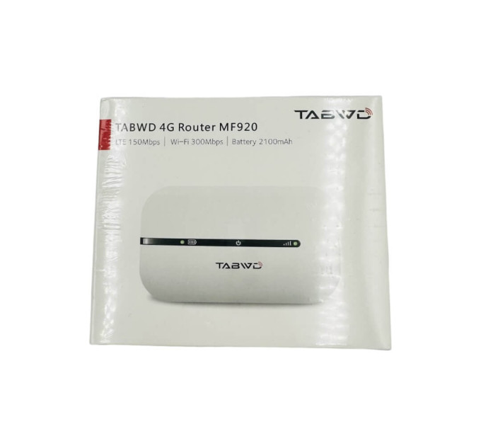 Портативный роутер 4G TABWD MF920 с аккумулятором