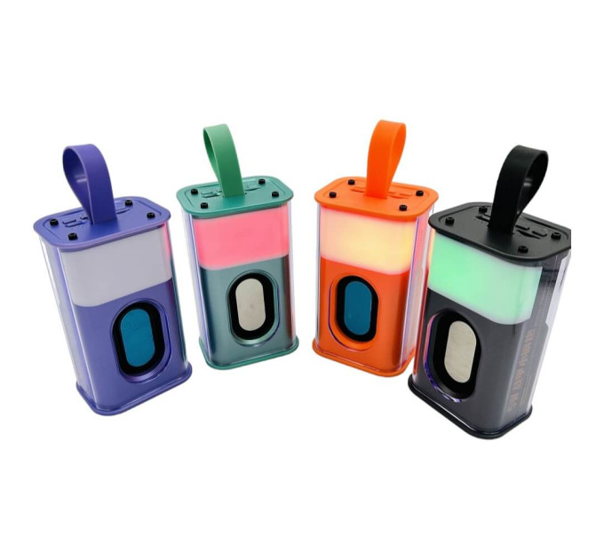 Беспроводная колонка Peterhot A36 — портативная акустика с RGB-подсветкой