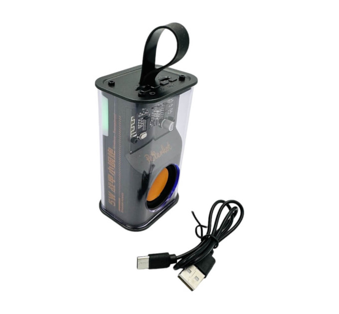 Беспроводная колонка Peterhot A36 — портативная акустика с RGB-подсветкой