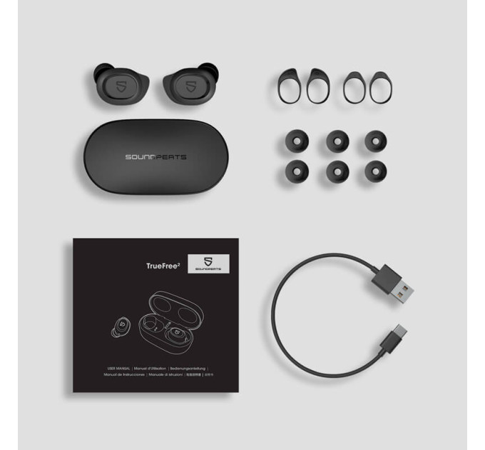 Бездротові Bluetooth навушники SoundPeats TrueFree 2