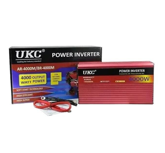 UKC AC/DC AR 4000W 24V-220V — преобразователь напряжения для бытового использования