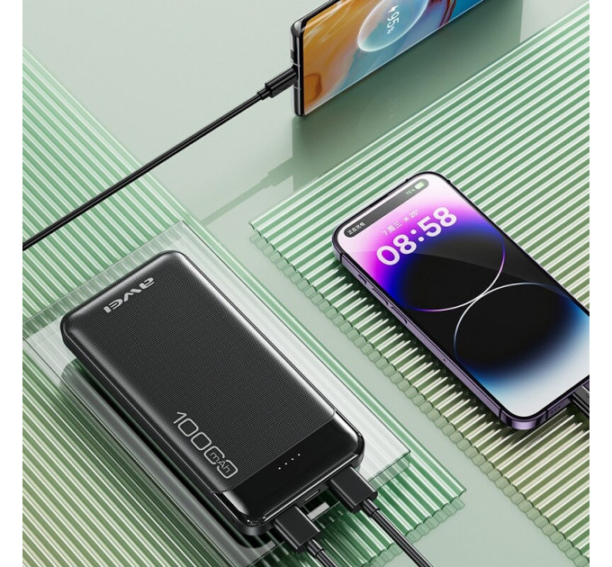 Портативный аккумулятор — внешний Power Bank с двумя USB-портами