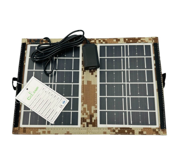Портативная солнечная панель CCLAMP CL-670 7,2 Вт