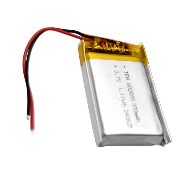 Аккумулятор Li-Pol 3.7V 300mAh 602030 подходит для радиоуправляемых моделей
