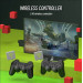 Игровая приставка M8 Data Frog Y3 Lite Game Stick 4K HDMI — с 2 беспроводными геймпадами, 64 ГБ памяти