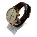 Мужские часы PD-2720K — Gold/Brown, водозащита, стекло Hardlex