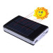 Power Bank Baseo Solar 90000 mAh для зарядки гаджетов от солнца и сети с мощным LED фонарём