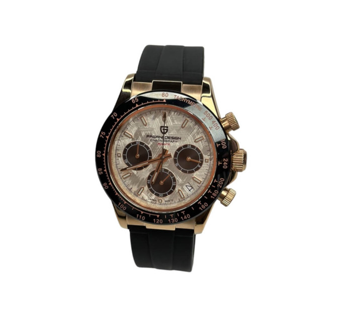 Часы Pagani Design PD-1664 Gold/Black – мужские кварцевые
