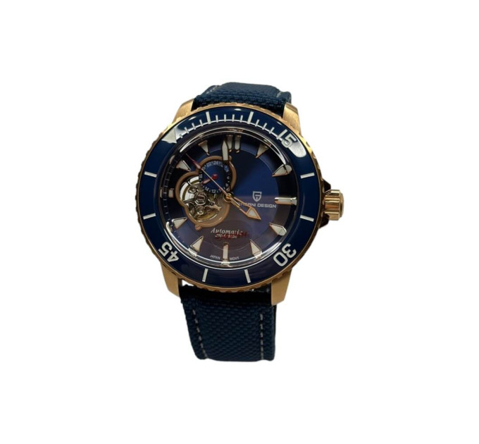 Часы Pagani Design PD-1674 Gold/Blue – премиальные мужские