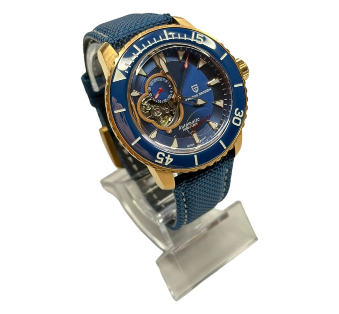 Часы Pagani Design PD-1674 Gold/Blue – премиальные мужские