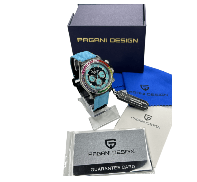 Часы мужские Pagani Design PD-1732 Rainbow/Blue