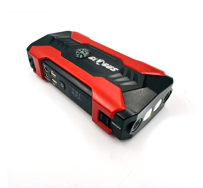Пусковое автомобильное устройство Globus J-17 99800mAh с ЖК экраном, Power Bank