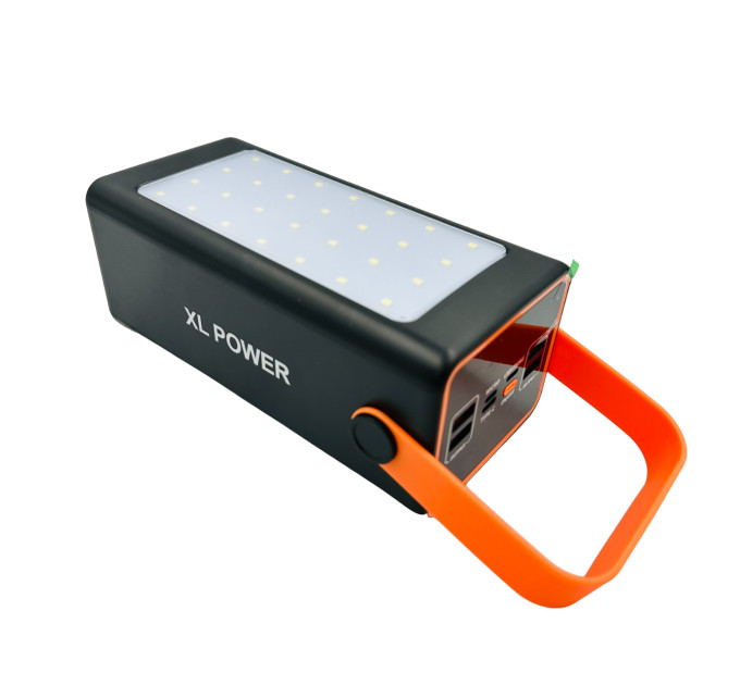Мощный противоударный Power Bank ACL PW-52 70000mAh с быстрой зарядкой 22.5W, прожектором