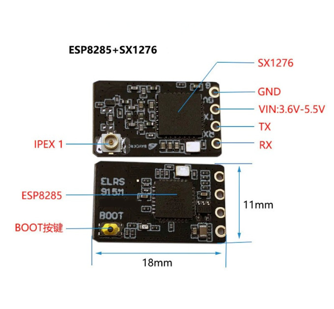 Bayck ELRS 915MHz Nano — миниатюрный ExpressLRS приёмник для FPV с низкой задержкой и стабильной связью