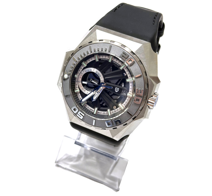 Часы мужские Pagani Design PD-YS007 Black/White 47.5 мм