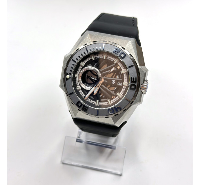 Часы мужские Pagani Design PD-YS007 Black/White 47.5 мм