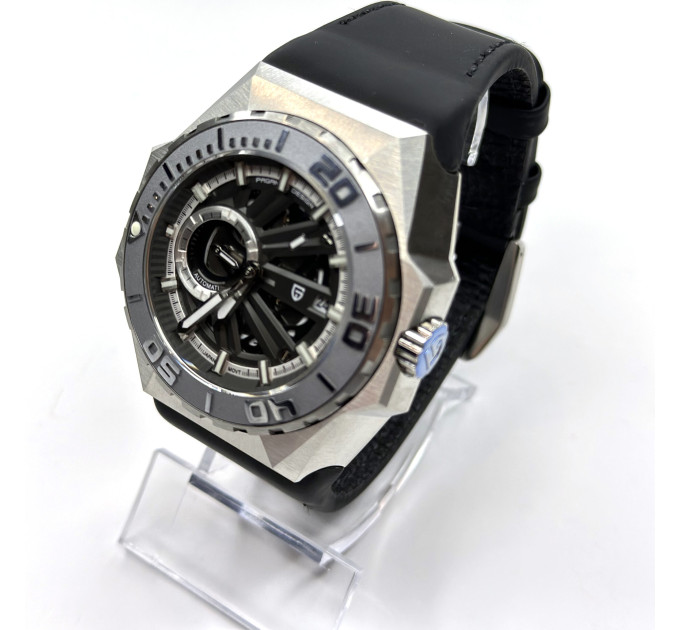 Часы мужские Pagani Design PD-YS007 Black/White 47.5 мм