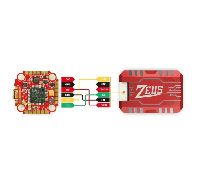 HGLRC Zeus VTX Pro 1.6 Вт 5,8 ГГц — мощный FPV передатчик с PIT-режимом и встроенным микрофоном