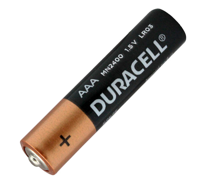 Батарейки Duracell AAA/LR03 1,5V Extra Life +50% щелочные — комплект 4 шт