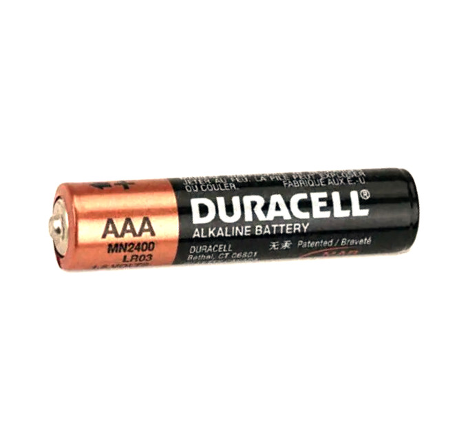 Батарейки Duracell AAA/LR03 1,5V Extra Life +50% щелочные — комплект 4 шт
