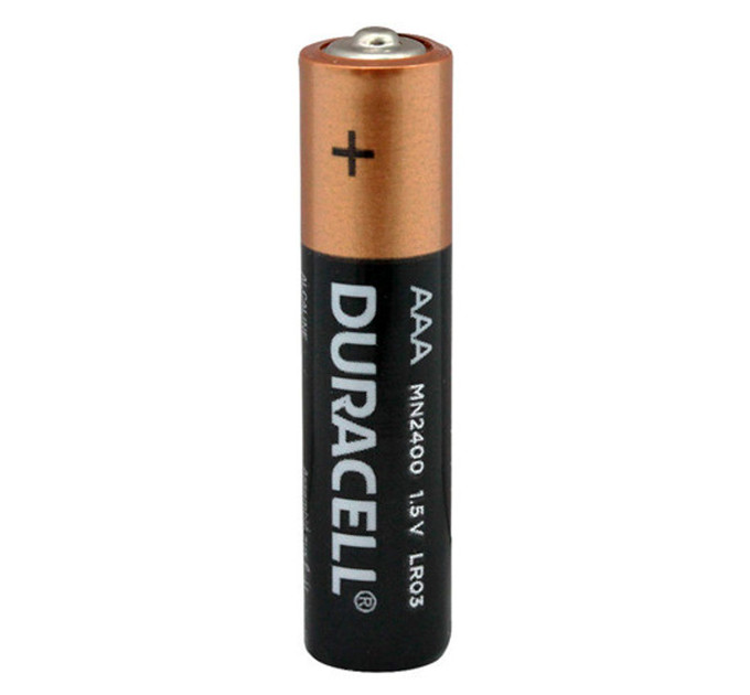 Батарейки Duracell AAA/LR03 1,5V Extra Life +50% щелочные — комплект 4 шт