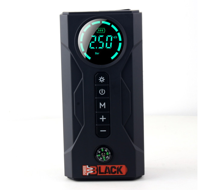 Пусковое устройство для авто Black Power BP-47000mAh 5в1 с компрессором