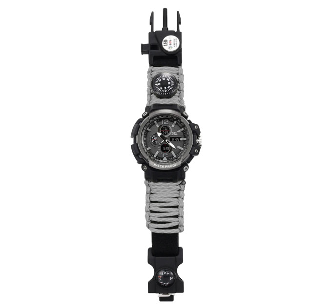 Армейские многофункциональные часы Yuzex G7 Gray military для выживания