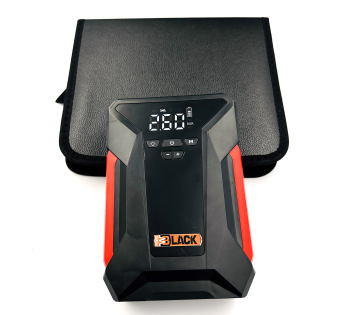 Бустер Black Power BP-39800mAh 4в1 с компрессором — пусковое устройство для автомобильного аккумулятора
