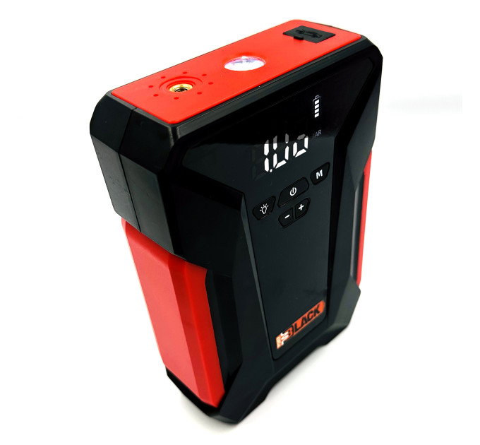 Бустер Black Power BP-39800mAh 4в1 с компрессором — пусковое устройство для автомобильного аккумулятора
