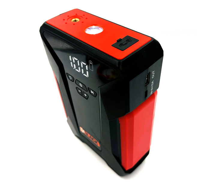 Бустер Black Power BP-39800mAh 4в1 с компрессором — пусковое устройство для автомобильного аккумулятора