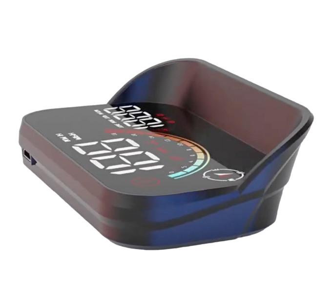Проектор HUD M22 GPS 8в1 на лобовое стекло — спидометр, навигация и 8 функций