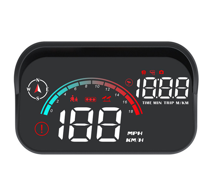 Проектор HUD M22 GPS 8в1 на лобовое стекло — спидометр, навигация и 8 функций