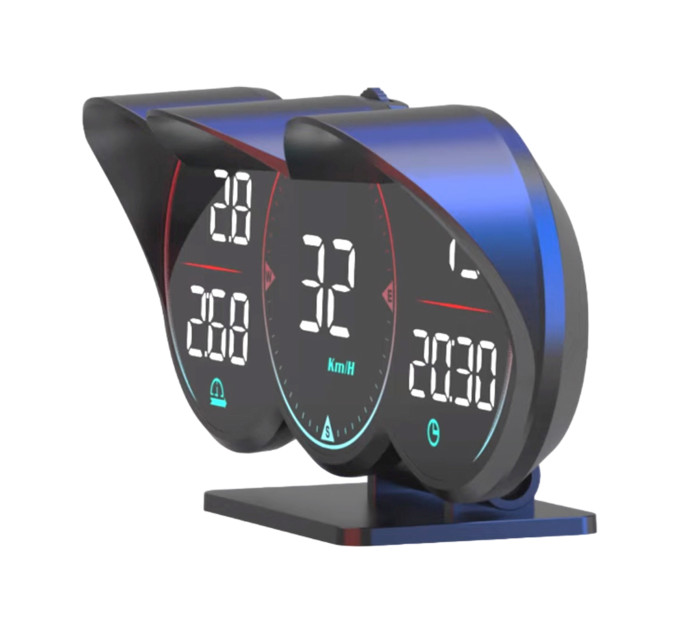 Бортовой компьютер HUD G17 GPS — проекционный дисплей с функцией спидометра