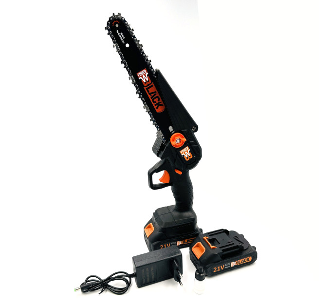 Аккумуляторная мини-электропила Black Power 8 дюймов 21V 2000mAh