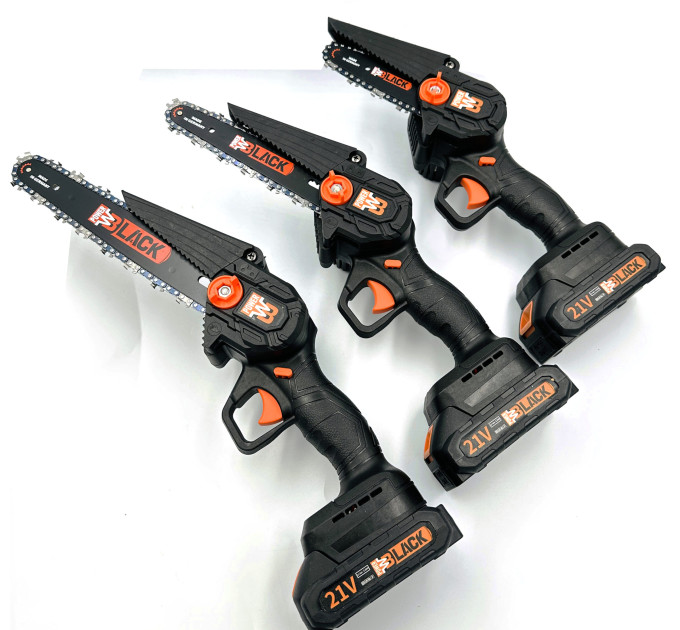 Аккумуляторная мини-электропила Black Power 8 дюймов 21V 2000mAh