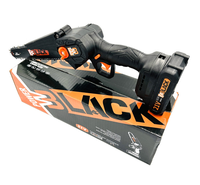 Аккумуляторная мини-электропила Black Power 8 дюймов 21V 2000mAh