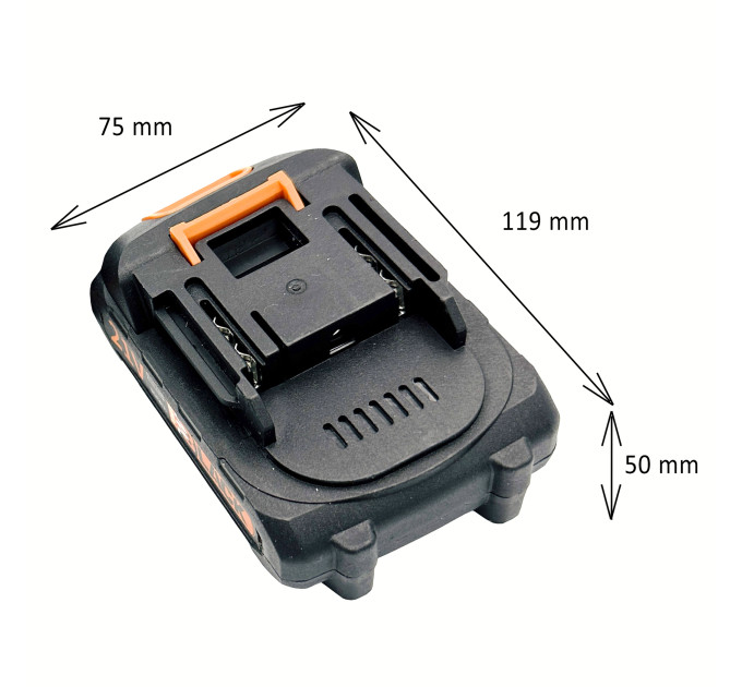 Аккумулятор Black Power BP-2A 21V 2000mAh Li-ion — батарея для электроинструмента