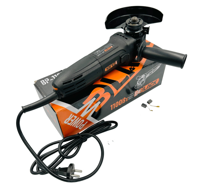 Болгарка Black Power BP-1100R 125мм — угловая шлифовальная машина