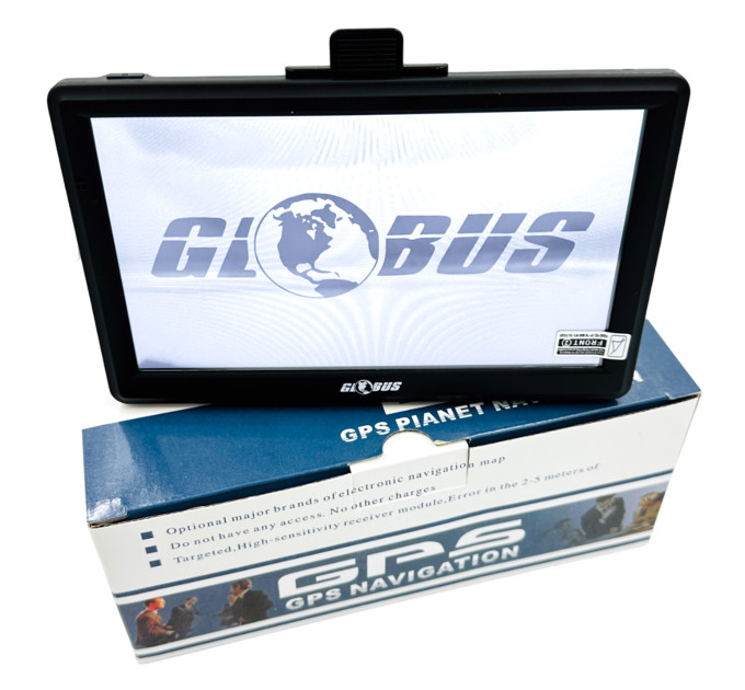 Автомобильный GPS навигатор Globus X20-1 7 дюймов — карты Европа, Азия, СНГ для легковых и грузовых авто