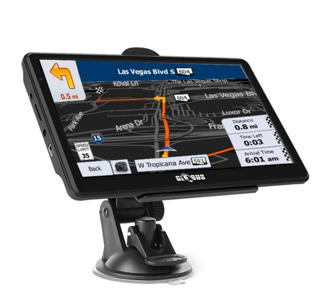 Автомобильный GPS навигатор Globus X20-1 7 дюймов — карты Европа, Азия, СНГ для легковых и грузовых авто