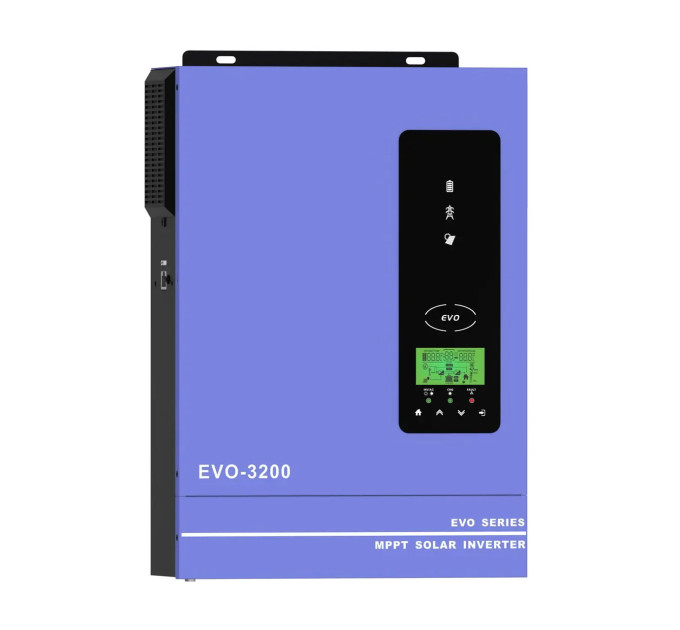 Гибридный инвертор Anern SCI-EVO-3200 24V — 3200ВА/3000Вт, заряд 80А, MPPT 30-400В