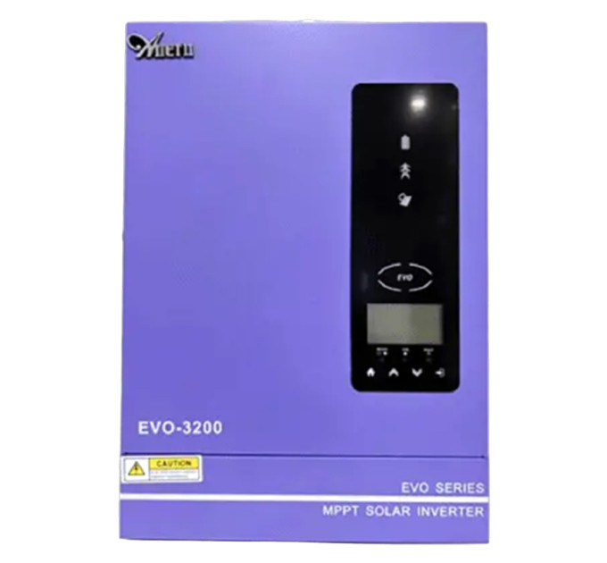 Гибридный инвертор Anern SCI-EVO-3200 24V — 3200ВА/3000Вт, заряд 80А, MPPT 30-400В