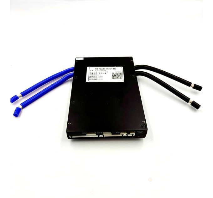 BMS JK-B1A24S15P 150A — BMS для LiFePO4/Li-ion/LTO 7-24S, 76В, активная балансировка 1А, Bluetooth-модуль