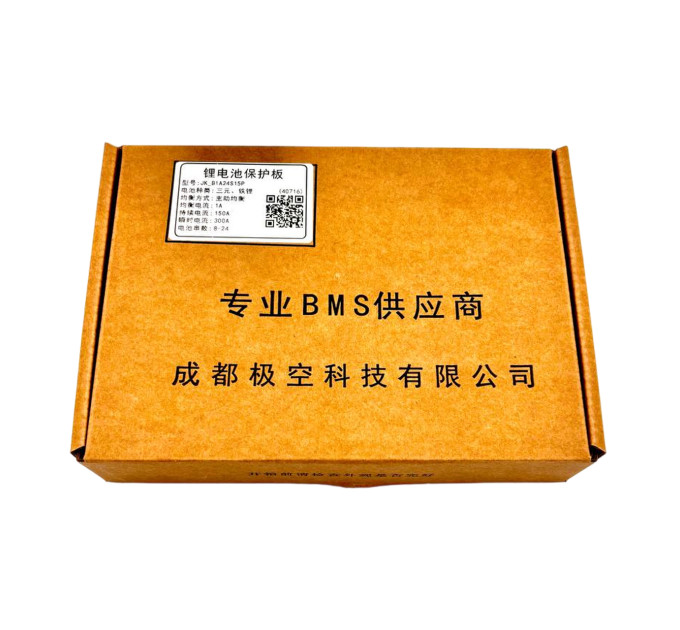 BMS JK-B1A24S15P 150A — BMS для LiFePO4/Li-ion/LTO 7-24S, 76В, активная балансировка 1А, Bluetooth-модуль