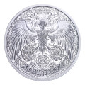 Инвестиционная серебряная монета 2024 Silicon Haven AI Silver Round — 1 унция серебра 999,9