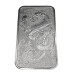Прямоугольная серебряная монета 1 Oz Дракон 2024 Australia – 999,9 Серебро, Чарльз III, в капсуле